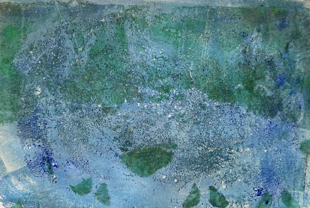 Lena Steen Gensollen gelliprint