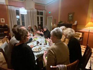 Middag på Hotel Chevillon